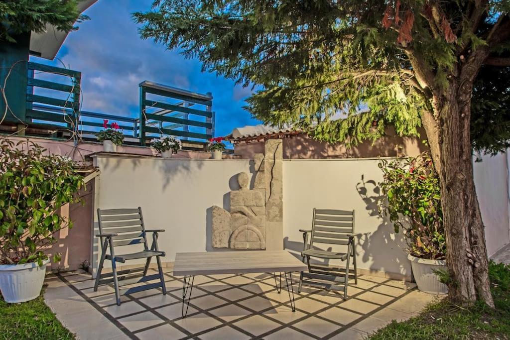 Casa Di Voz Shared Villa Studios With Free Gym Services By "Elite" Gaitani Екстериор снимка