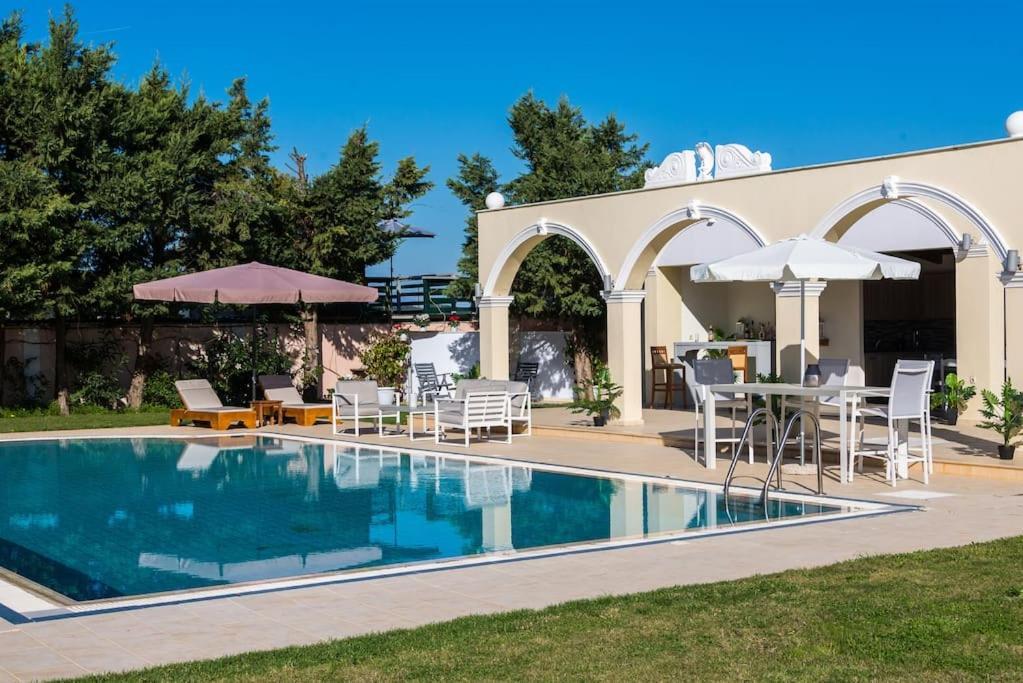 Casa Di Voz Shared Villa Studios With Free Gym Services By "Elite" Gaitani Екстериор снимка